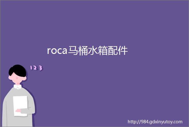 roca马桶水箱配件